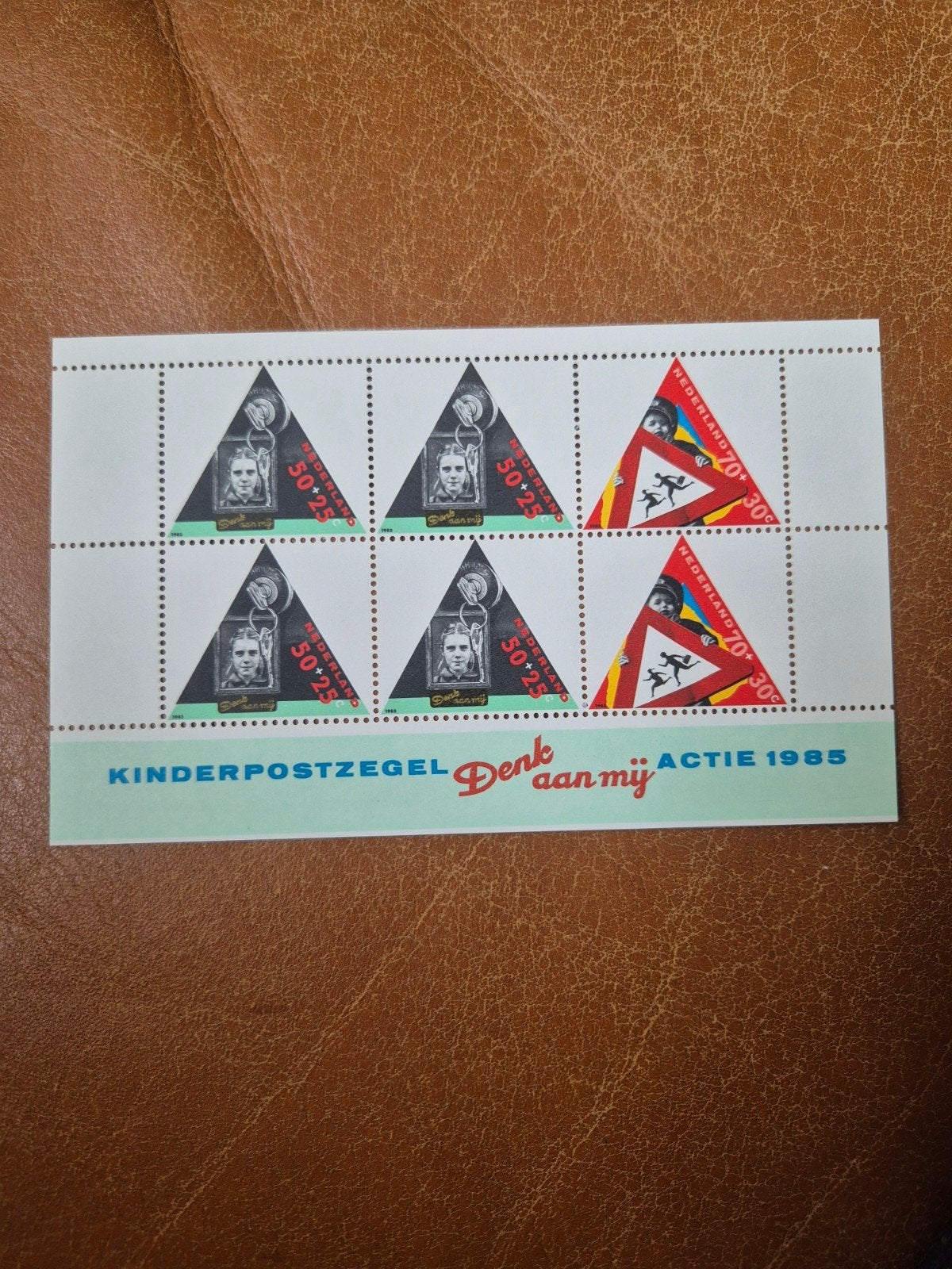 Kinderpostzegels Nederland 1985 - Denk aan mij actie, Postzegels en Munten, Ophalen of Verzenden, Na 1940, Postfris