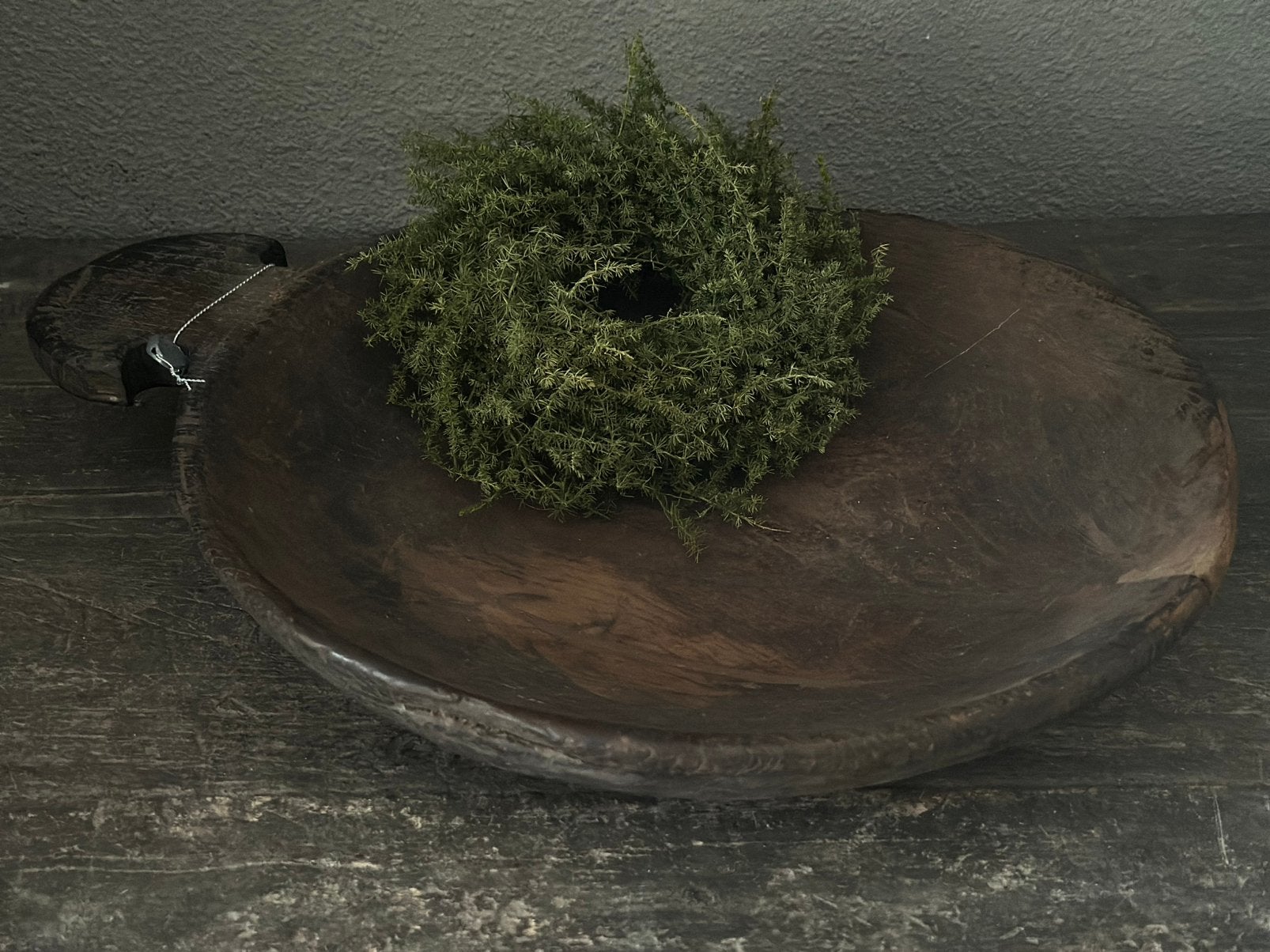 Oud houten Hoffz schaal, Ophalen of Verzenden, Nieuw, Rond, Hout