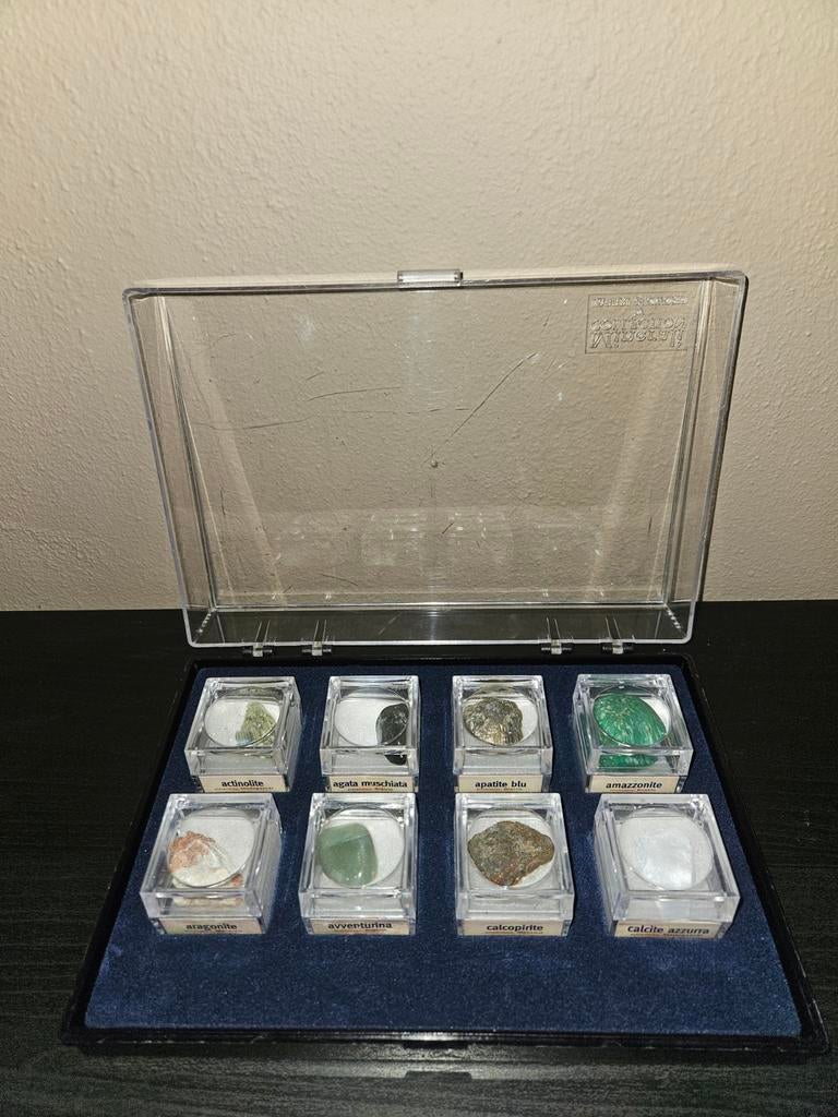 Mineralen collectie Fabbri Editori, Ophalen