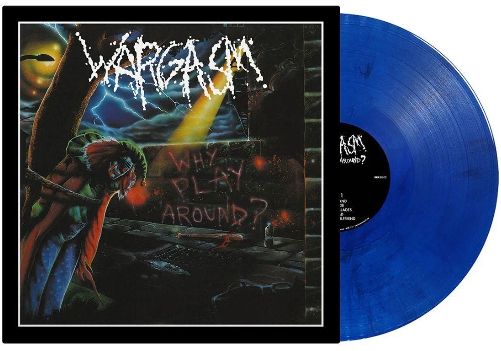 Wargasm -Why Play Around LP US Thrash Metal 1988 Zwart/Kleur, Cd's en Dvd's, Inclusief poster, 1980 - 1989, Ophalen of Verzenden