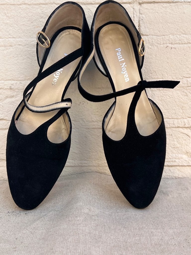 Schoenen pumps maat 38, Schoenen met lage hakken, Zwart, Ophalen of Verzenden, Zo goed als nieuw