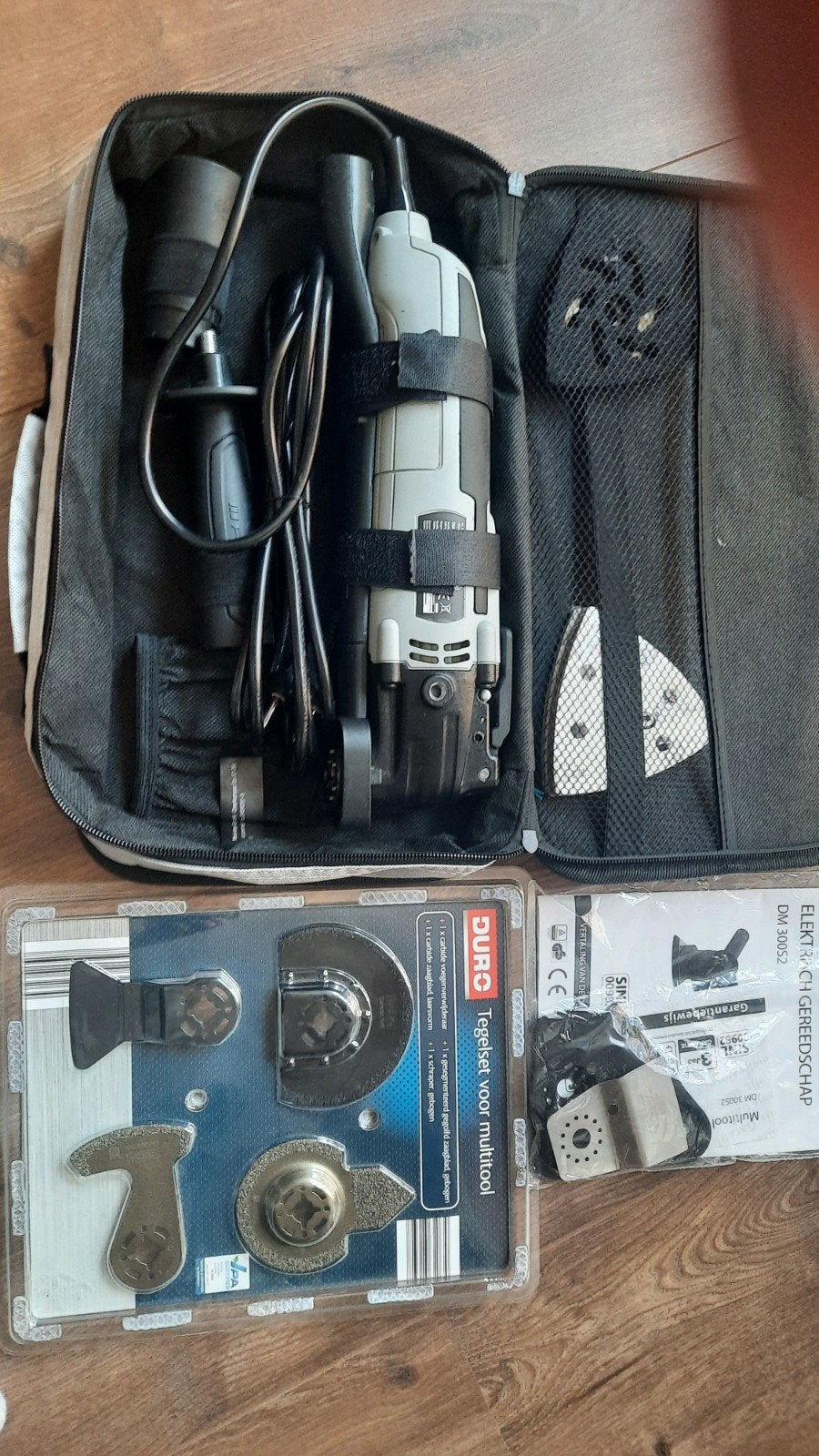 Duro Multitool DM-300S2 met Tegelset -  nieuw, Ophalen, Nieuw, Multitool, Overige merken