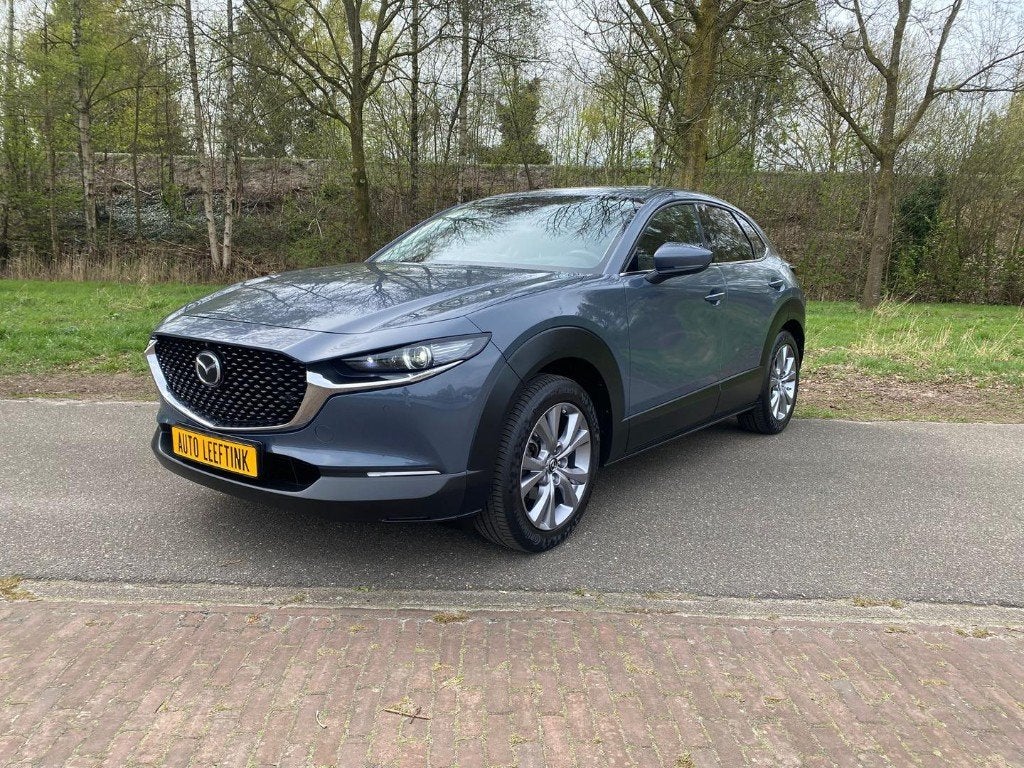 Mazda CX-30 E-skyactiv G 150pk M Hybrid, Automaat,2021 Grijs, 1998 cc, Stof, Euro 6, 4 cilinders