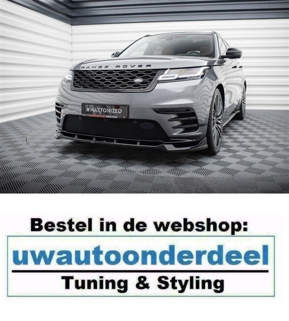 Maxton Design Spoiler Splitter Lip Range Rover Velar R Dynam, Verzenden, Automotive Parts, A.parts@hotmail.nl, Trasmolenlaan 12 3447 GZ Woerden