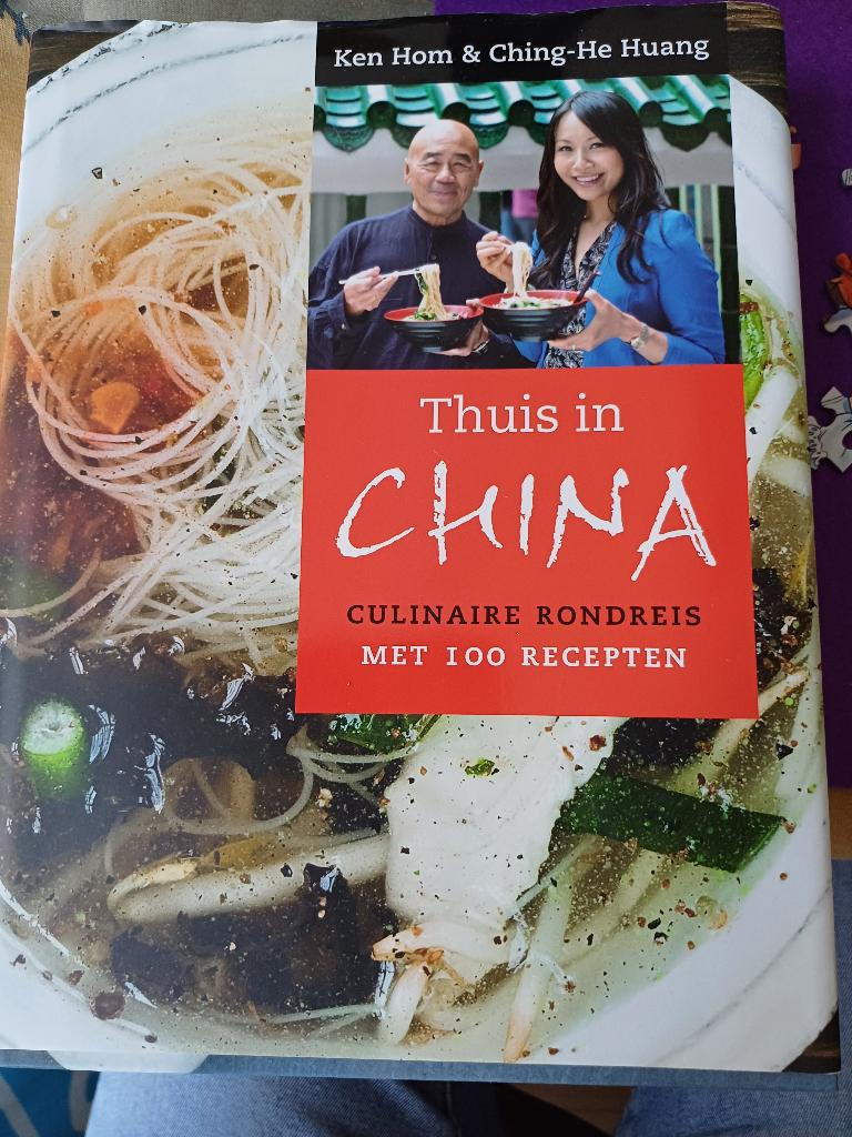 Ken Hom/Ching he huang:thuis in china.hardcover., Boeken, Ophalen, Gelezen, Ken hom/ching he huang, Azië en Oosters