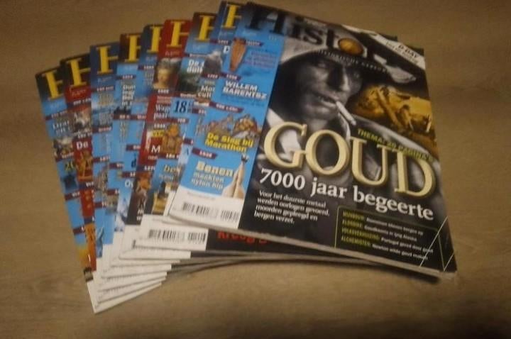 Historia tijdbladen, Ophalen of Verzenden, Zo goed als nieuw, Overige typen