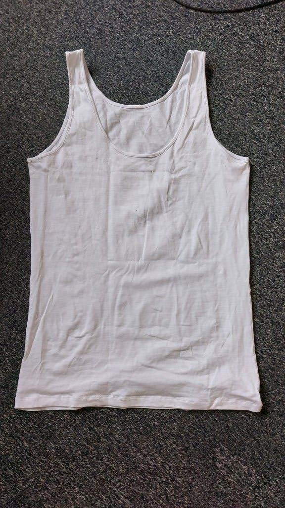 (836) Dames hemd maat 2XL wit 3 stuks, Kleding | Dames, Ondergoed en Lingerie, Ophalen of Verzenden, Wit, Hemd