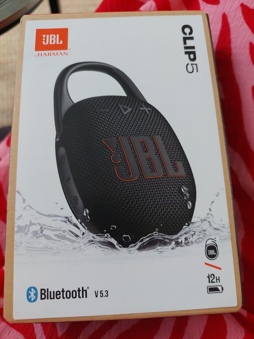 JBL Clip 5 Draagbare Bluetooth Speaker - Nieuw in Doos, Audio, Tv en Foto, JBL, Nieuw, Ophalen of Verzenden, Draagbare speaker