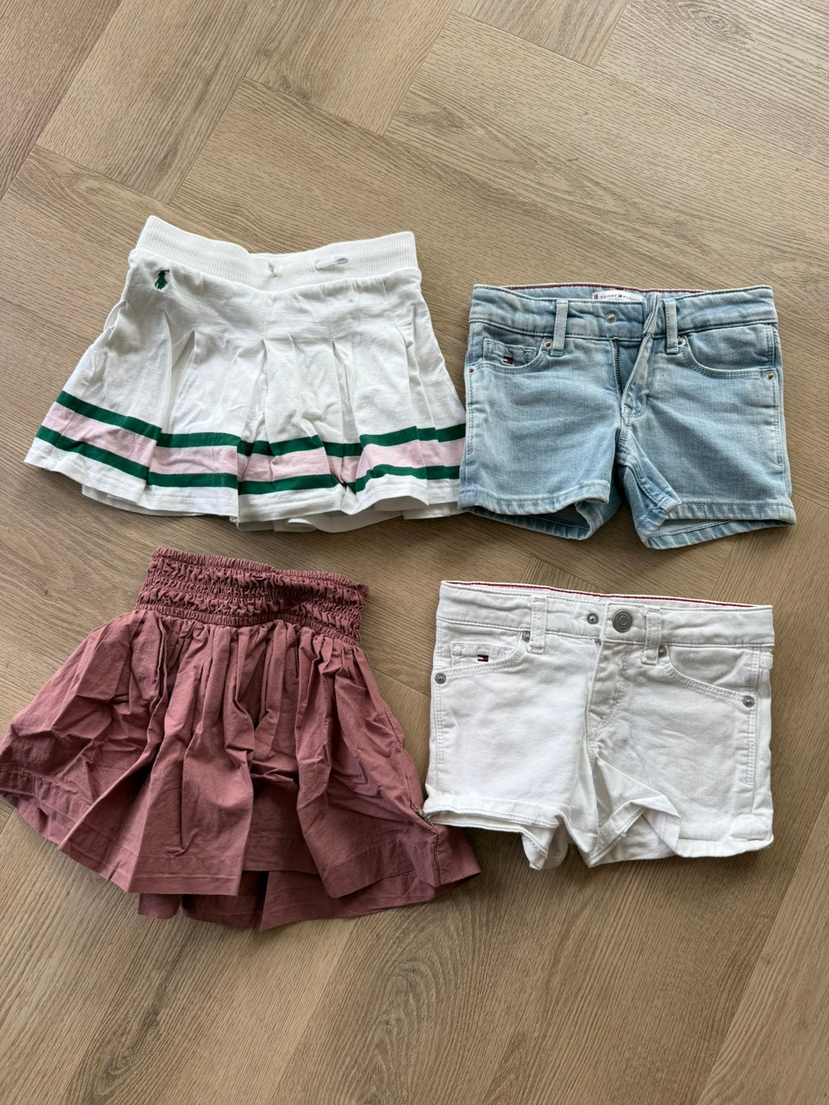 Pakket/set merkkleding meisje 104-110 Ralph Lauren, Hilfiger, Ophalen of Verzenden, Zo goed als nieuw, Meisje