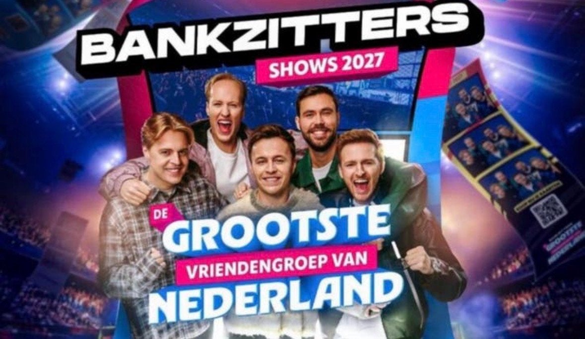2 tickets bankzitters show 16+ 4 februari 2027 16+ show, Twee personen, Februari