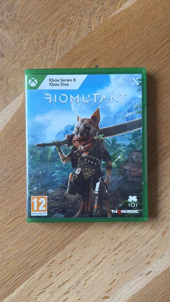 Biomutant xbox one en series X, Ophalen of Verzenden, Zo goed als nieuw