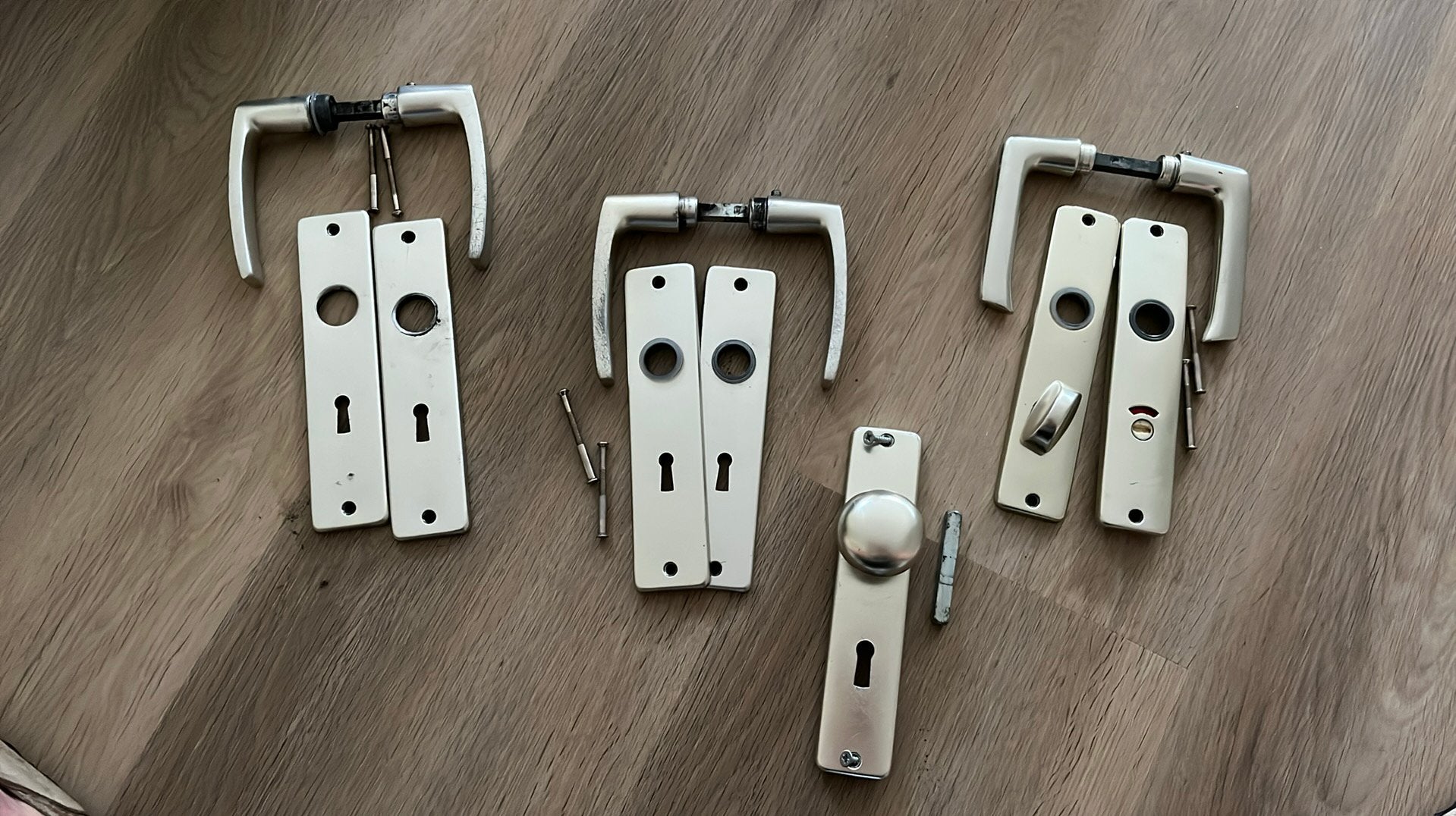 Deurklinken, Doe-het-zelf en Verbouw, Hang- en Sluitwerk, Ophalen, Gebruikt, Klink of Kruk