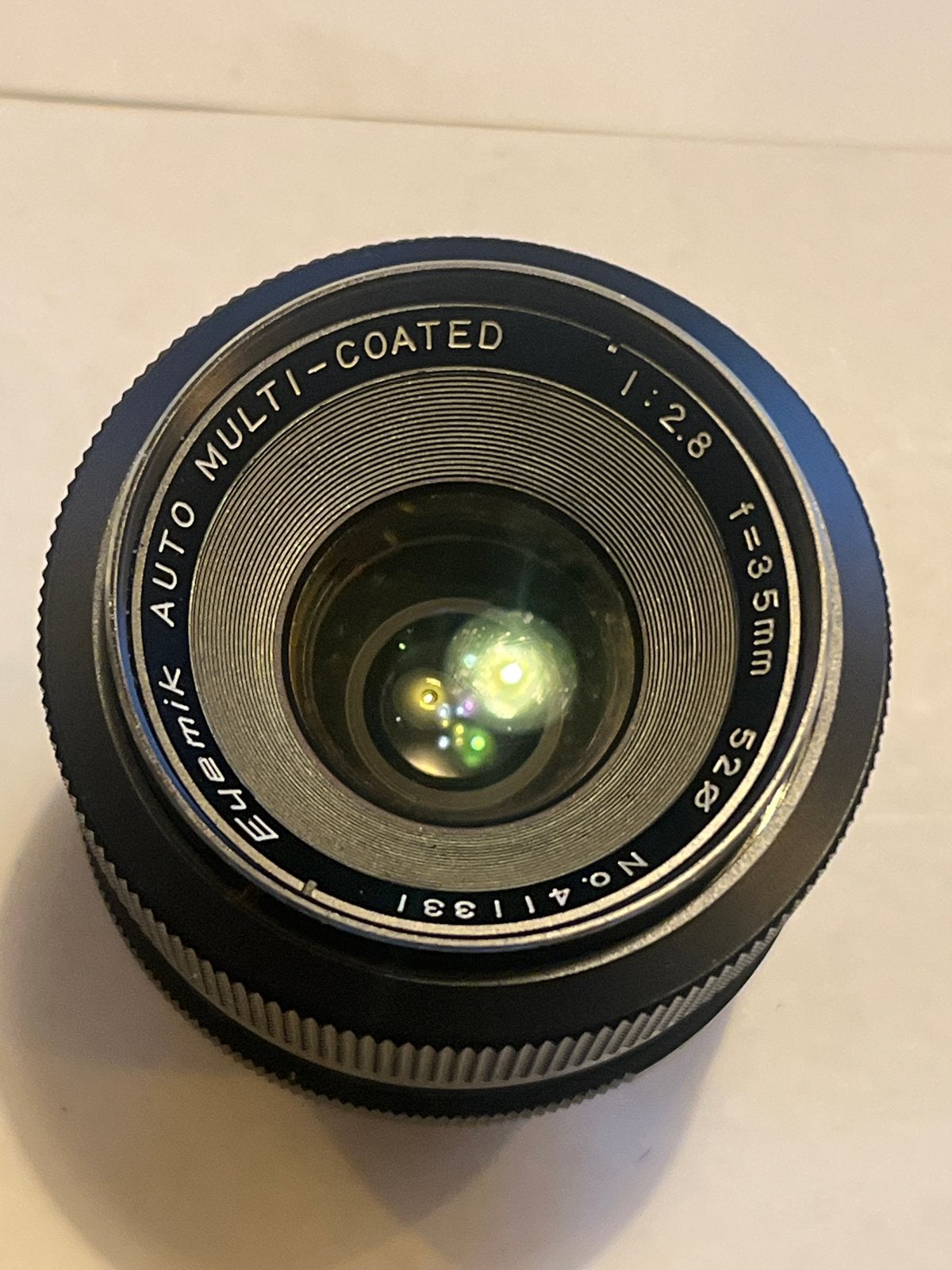 Eyemik Auto Multi-Coated f=35mm 1:2.8 lens M42, Overige merken, Gebruikt, Overige vattingen, Handmatige focus