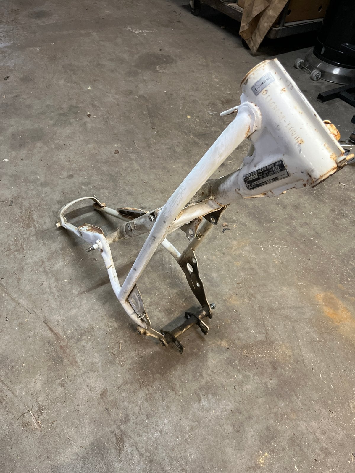 Honda MB80 HC01 Frame geen kenteken, Ophalen, Gebruikt