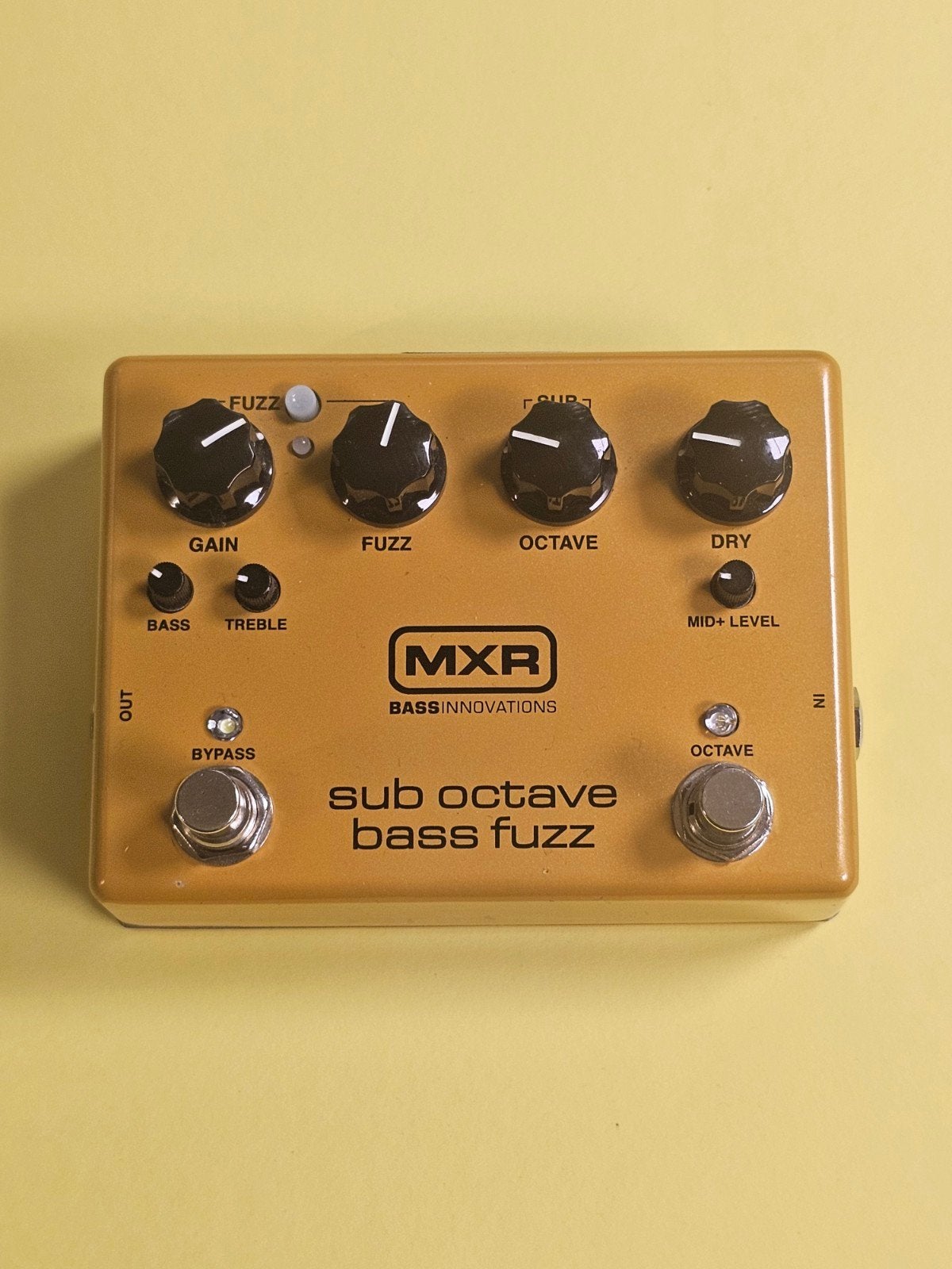 MXR Sub Octave Bass Fuzz M84, Muziek en Instrumenten, Ophalen of Verzenden, MXR, Distortion, Overdrive of Fuzz, Niet gespecificeerd