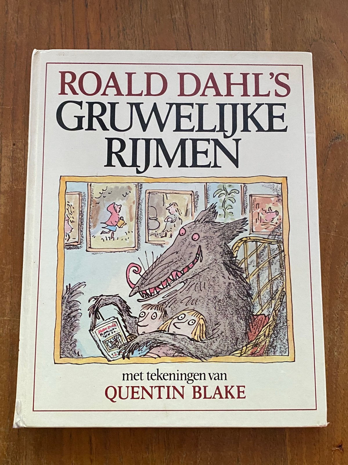 Gruwelijke rijmen - Roald Dahl & Quentin Blake, Fontein 1990, Ophalen of Verzenden, Gelezen
