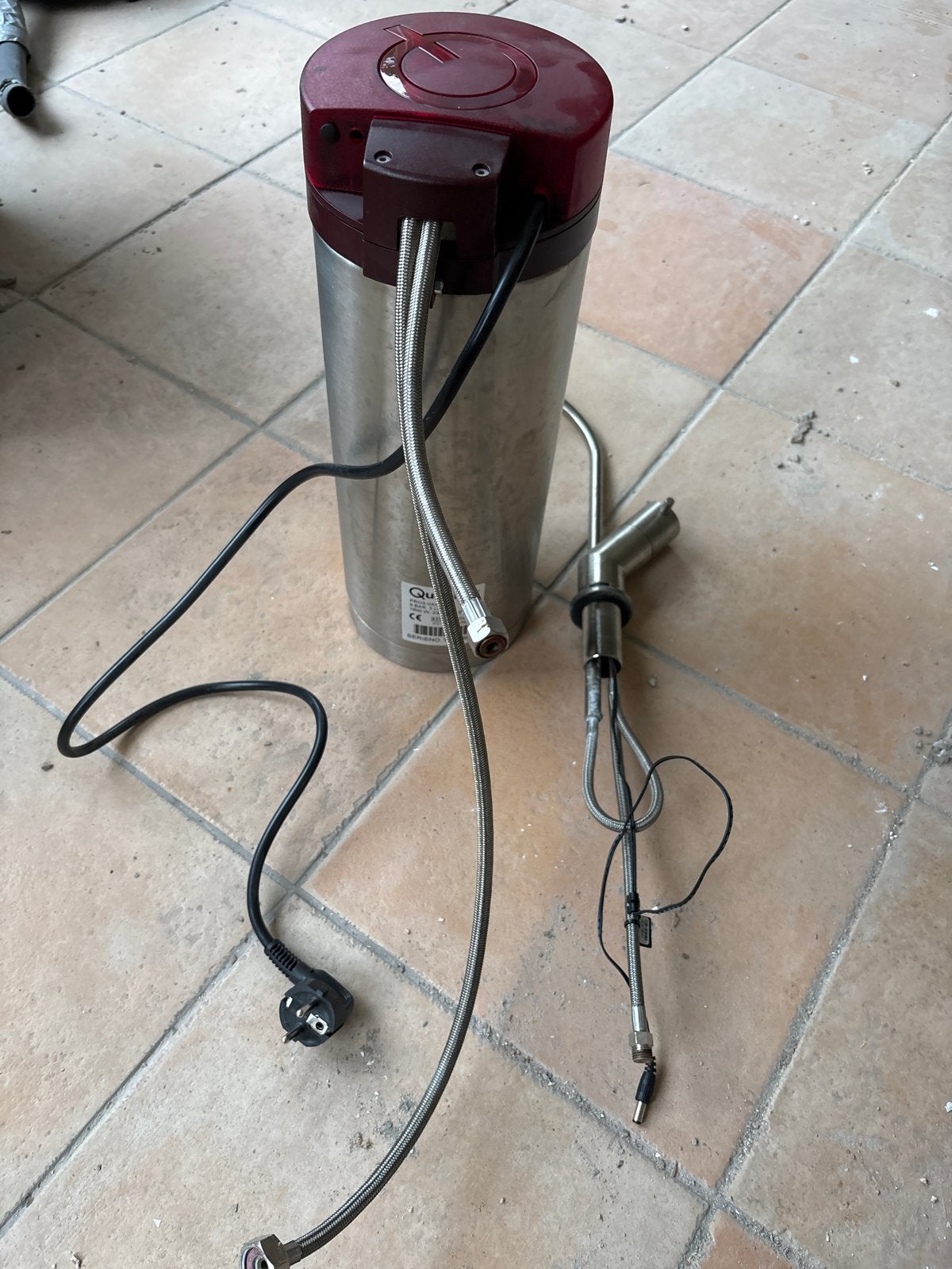 Quooker PRO3-VAQ 3 liter kokendwaterkraan met reservoir, Ophalen, Gebruikt