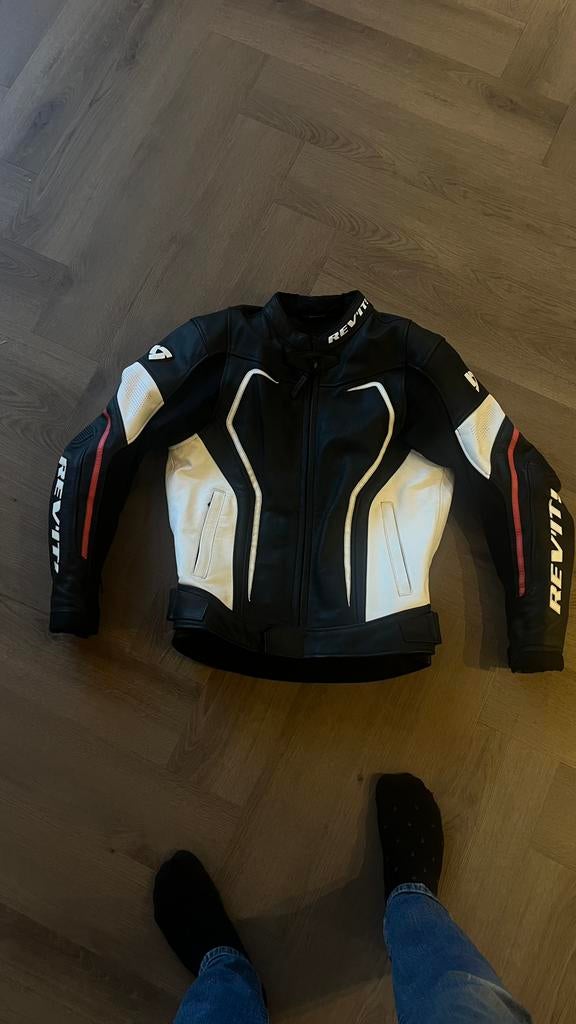 52, Motoren, Ophalen, Heren, Jas | leer, Revit!