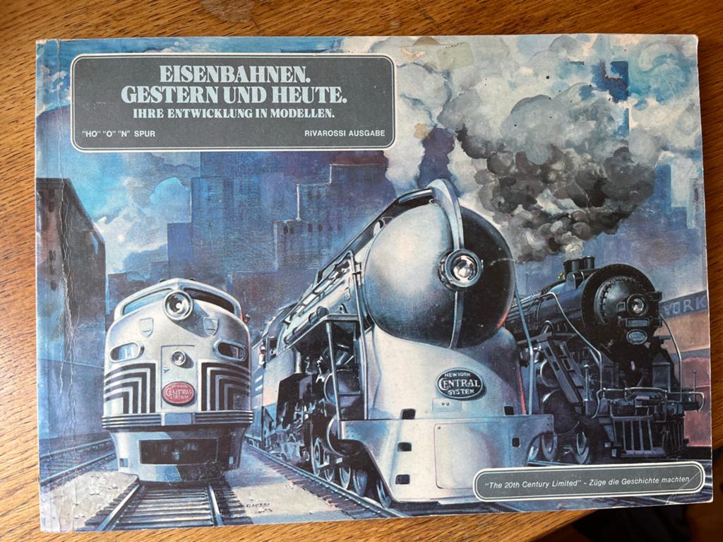 Rivaroosi Catalogus: Spoorwegen Gisteren en Vandaag, Ophalen of Verzenden, Gebruikt, Boek, Tijdschrift of Catalogus, Overige merken