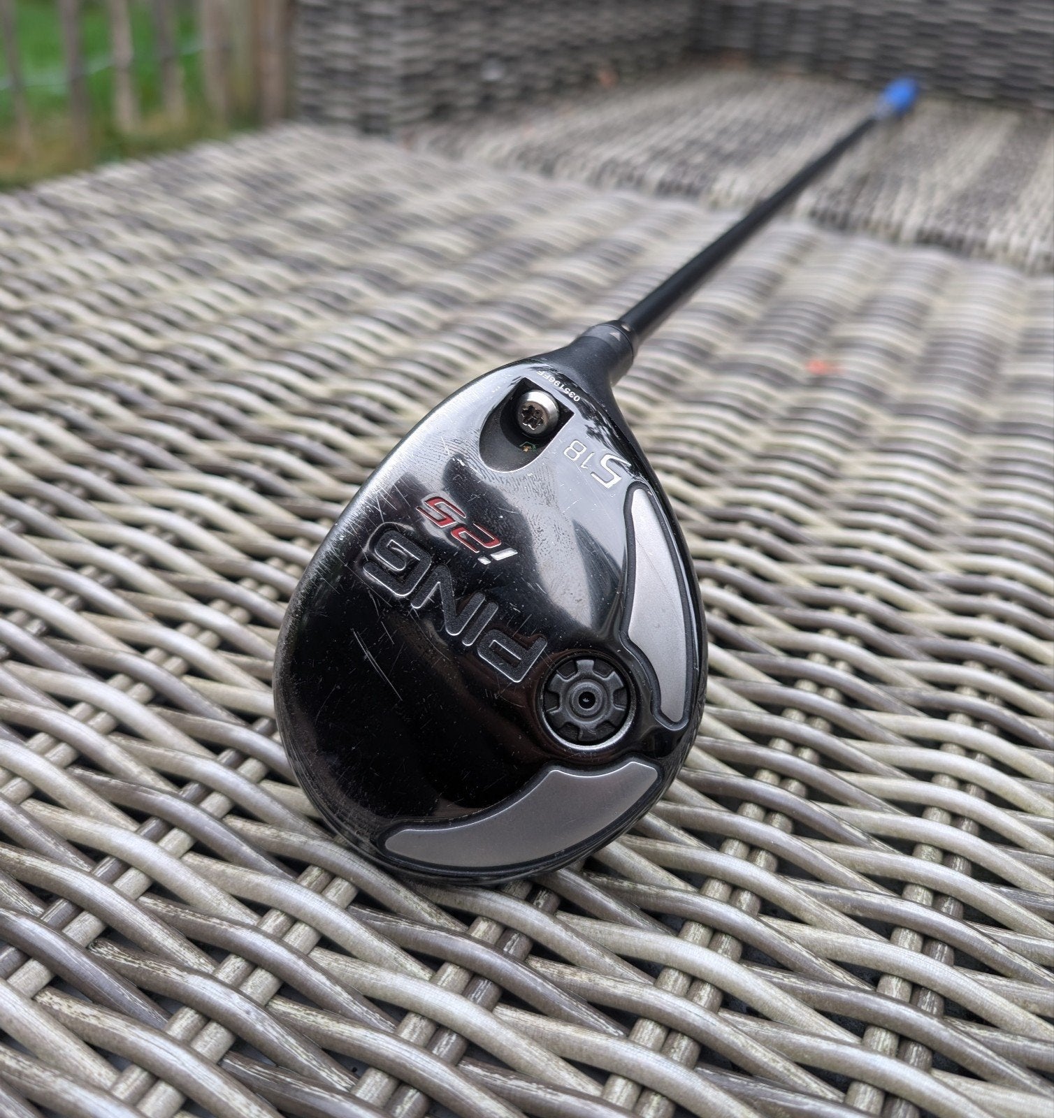 Mooie Ping i25 Hout 5 (18) – PWR65 Shaft & Golf Pide, Ophalen of Verzenden, Zo goed als nieuw, Club, Ping