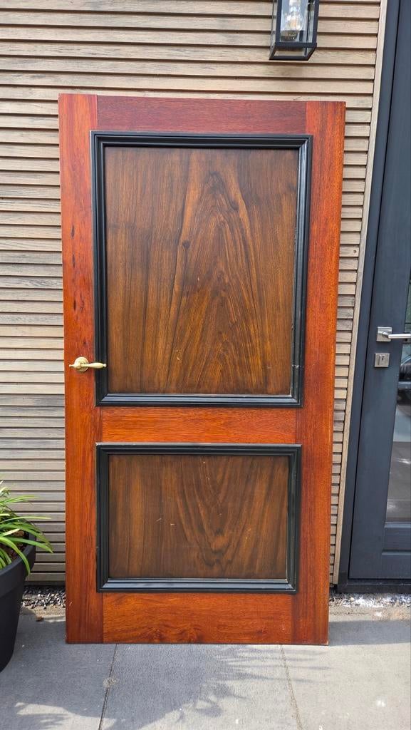 4 massieve houten binnendeuren met panelen, Ophalen, Binnendeur, 200 tot 215 cm