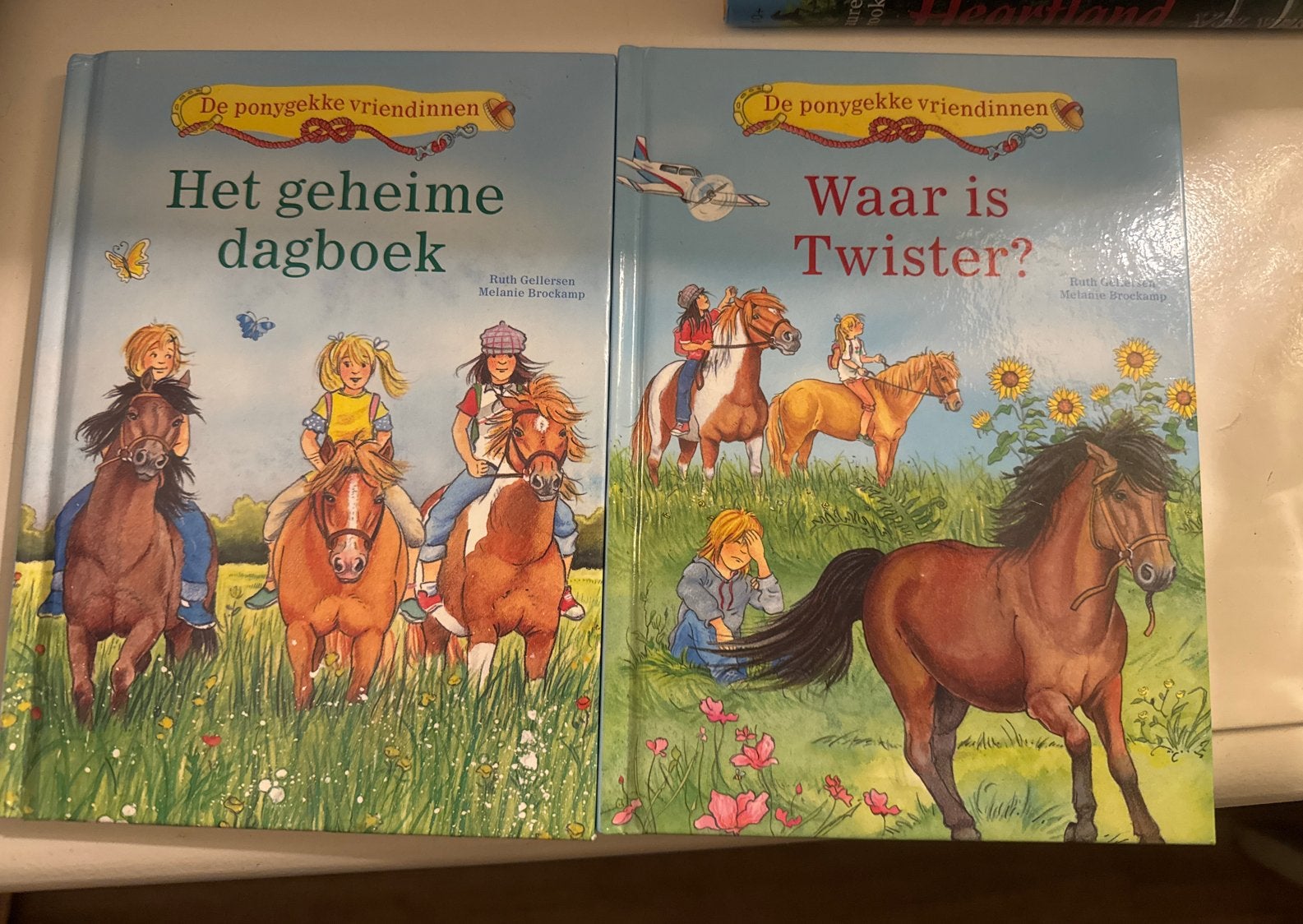 De ponygekke vriendinnen: Waar is Twister? & Het geheime dag, Boeken, Ophalen of Verzenden, Gelezen, Fictie algemeen