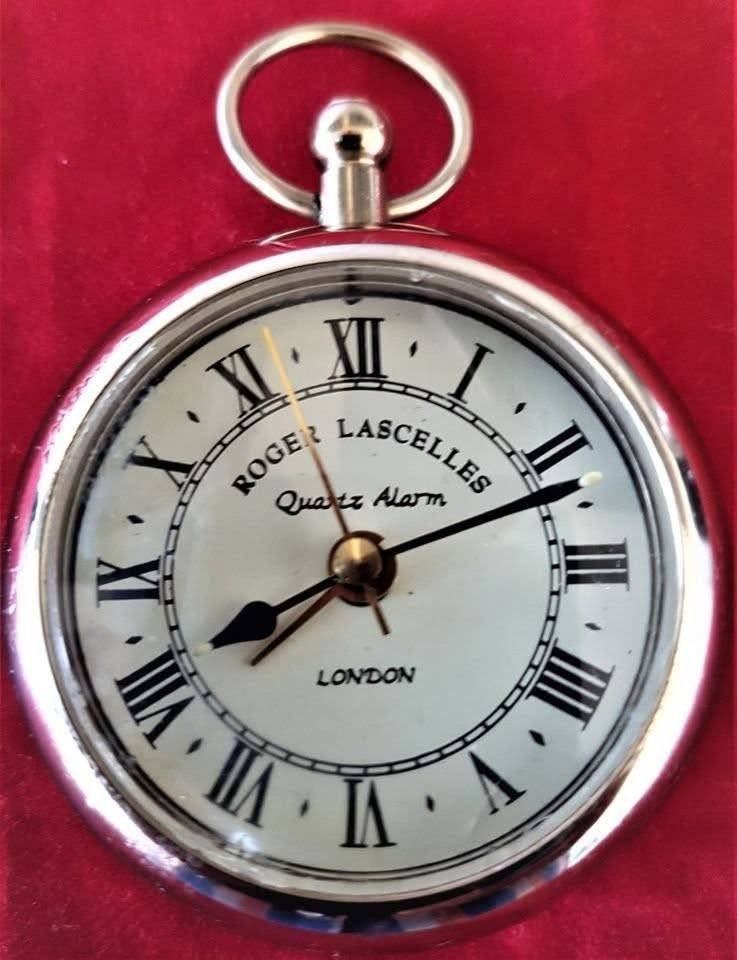 ROGER LASCELLES LONDEN ALARM WEKKERTJE., Witgoed en Apparatuur, Wekkers, Ophalen of Verzenden, Nieuw, Analoog