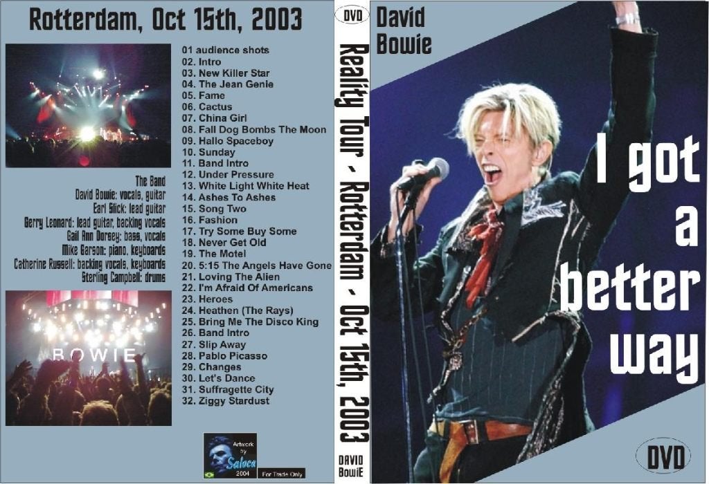 David Bowie live at Ahoy arena, Rotterdam 2003, Alle leeftijden, Verzenden, Nieuw in verpakking, Concert