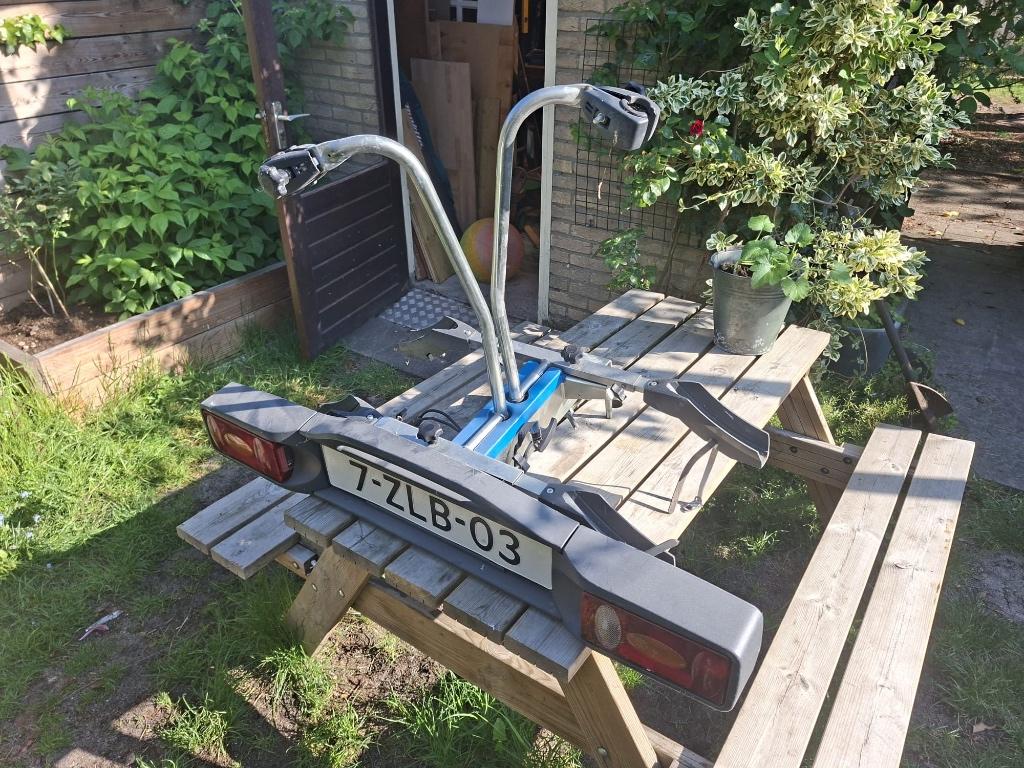 Twinny Load fietsendrager, Auto diversen, Fietsendragers, Gebruikt, Trekhaakdrager, 2 fietsen, Ophalen