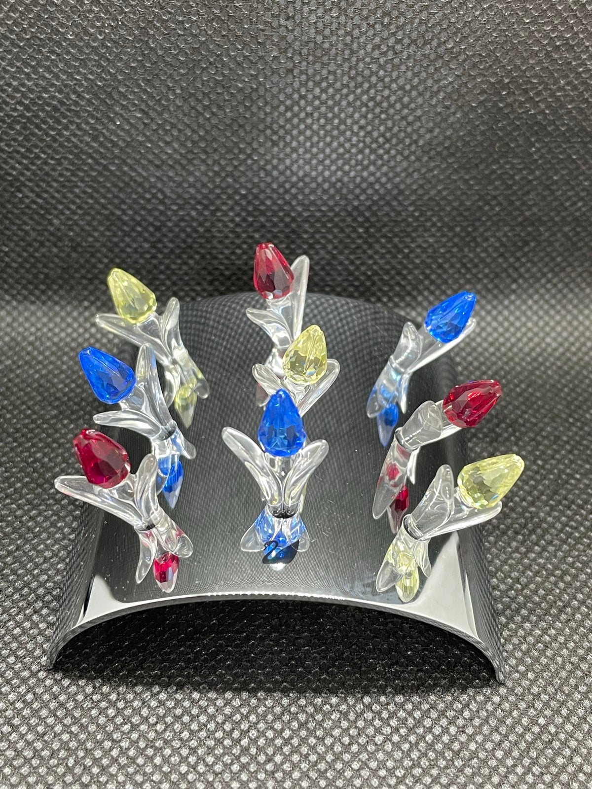 Swarovski- Kleurrijke Kristallen tulpjes, Verzamelen, Swarovski, Ophalen of Verzenden, Zo goed als nieuw, Huisaccessoire
