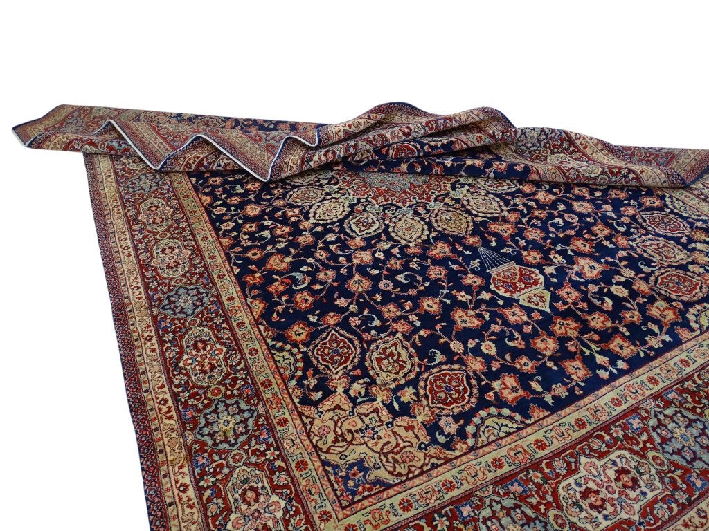 Perzisch tapijt - Sarouk - 394 x 300 cm - Handgeknoopt, -, 200 cm of meer, Ophalen of Verzenden, 200 cm of meer