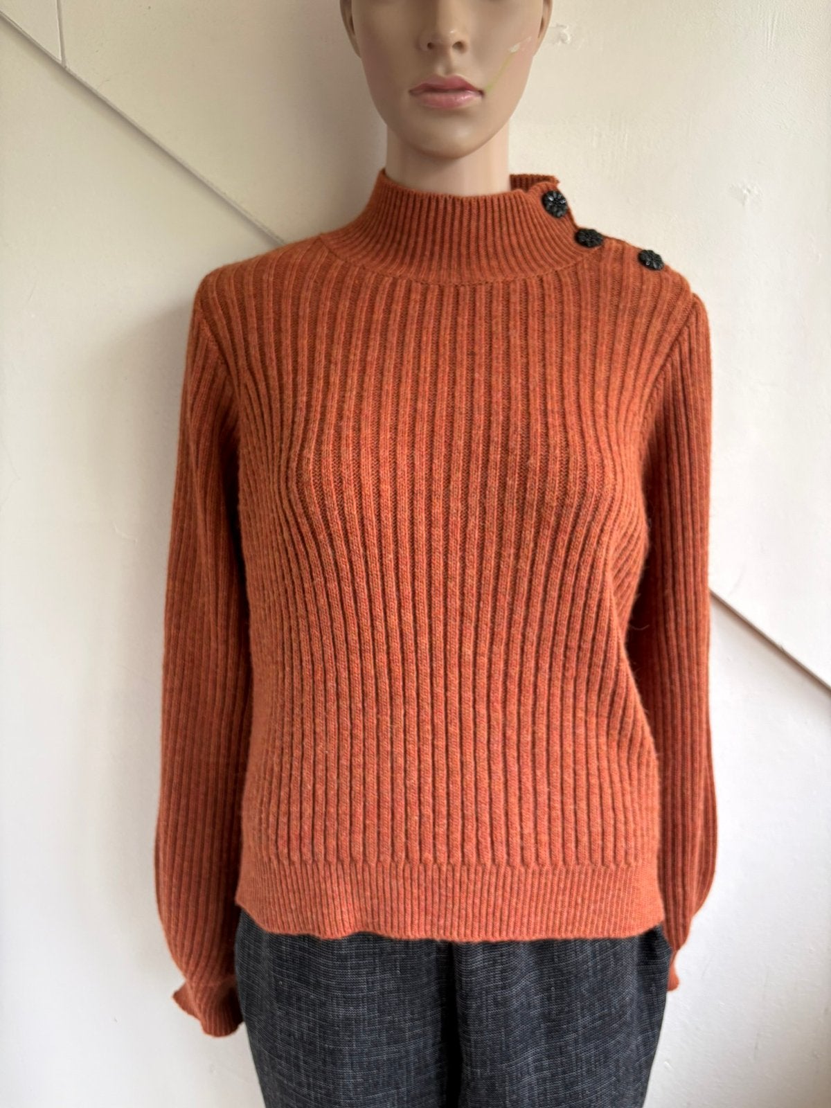 Fabienne Chapot arie pullover trui maat S / M cognac bruin, Kleding | Dames, Truien en Vesten, Ophalen of Verzenden, Zo goed als nieuw