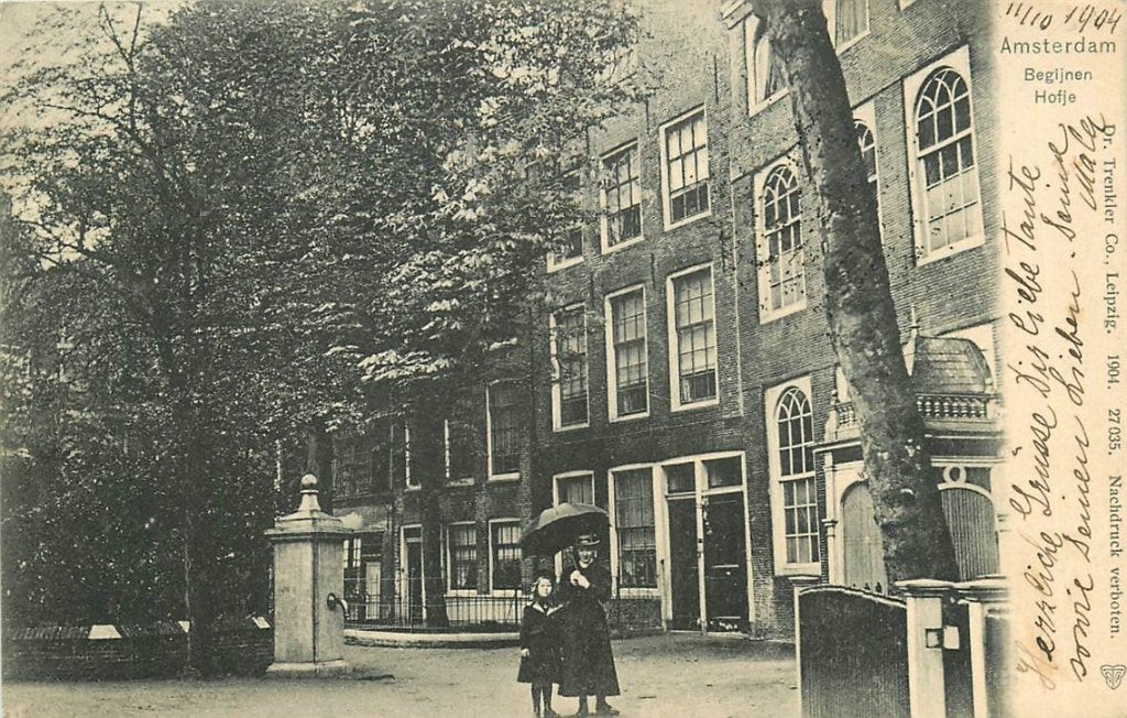 379-062-029 Amsterdam Begijnen Hofje, Verzenden, Voor 1920, Noord-Holland