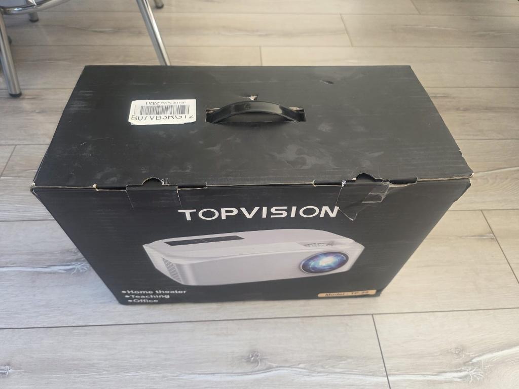 TOPVISION TP-98 Beamer – Ongebruikt in originele doos, Ophalen of Verzenden, Nieuw, LED, TOPVISION