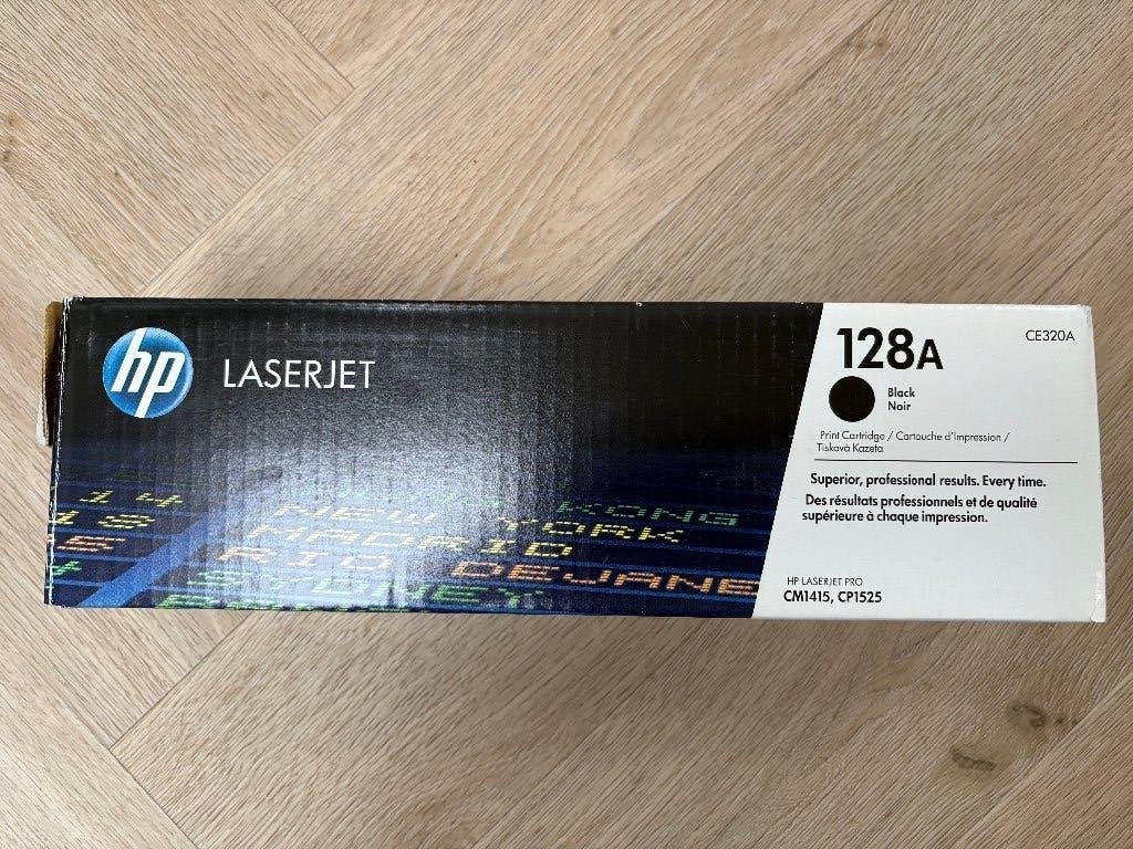 Nieuwe toner HP CE320A (HP 128A) zwart voor HP CM1415/CP1525, Ophalen of Verzenden, Nieuw, Toner, HP (ORIGINEEL)