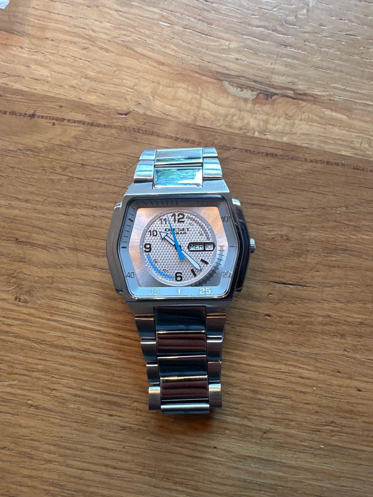 Diesel Herenhorloge - Stijlvol en Robuust, Overige merken, Gebruikt, Staal, Polshorloge
