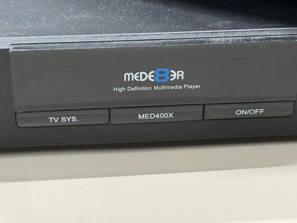 MEDE8ER MED400X High Definition Multimedia Player, Ophalen of Verzenden, Gebruikt, HDMI, Zonder harde schijf