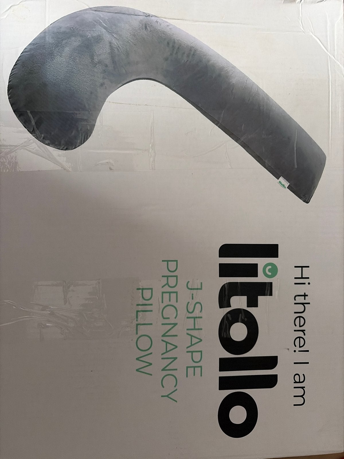 Litollo J-Shape Zwangerschapskussen - Grijs, Ophalen, Nieuw