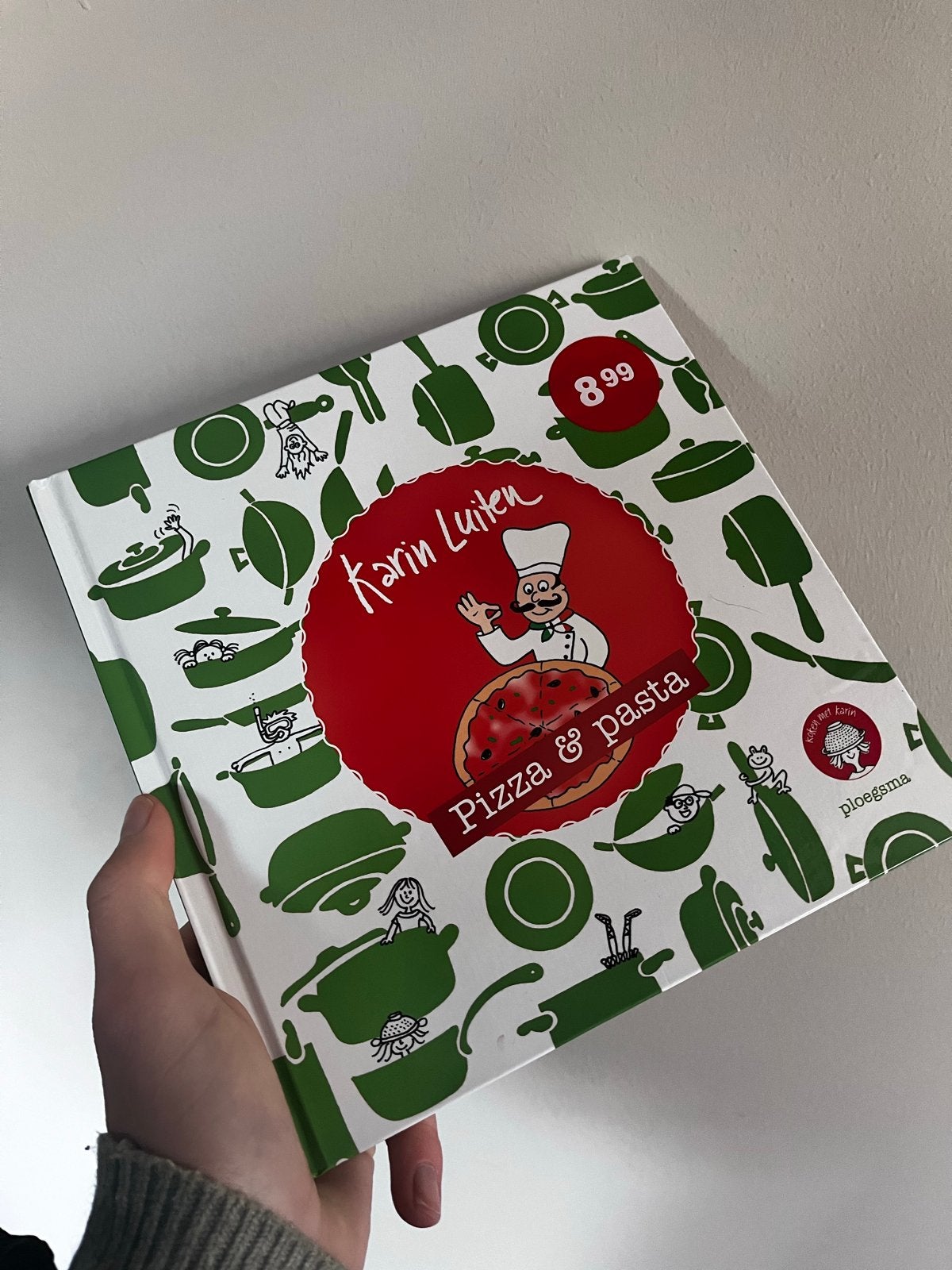 Karin Luiten - Pizza & Pasta kookboek, Boeken, Ophalen of Verzenden, Zo goed als nieuw