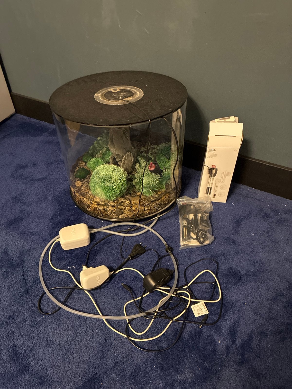 Biorb aquarium, Dieren en Toebehoren, Ophalen, Gebruikt, Inclusief deksel, Oase