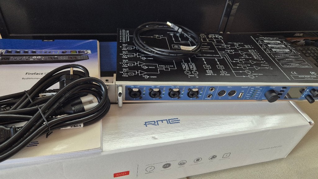 RME Fireface UFX  USB/Firewire Audio interface, Ophalen of Verzenden, Gebruikt, Audio