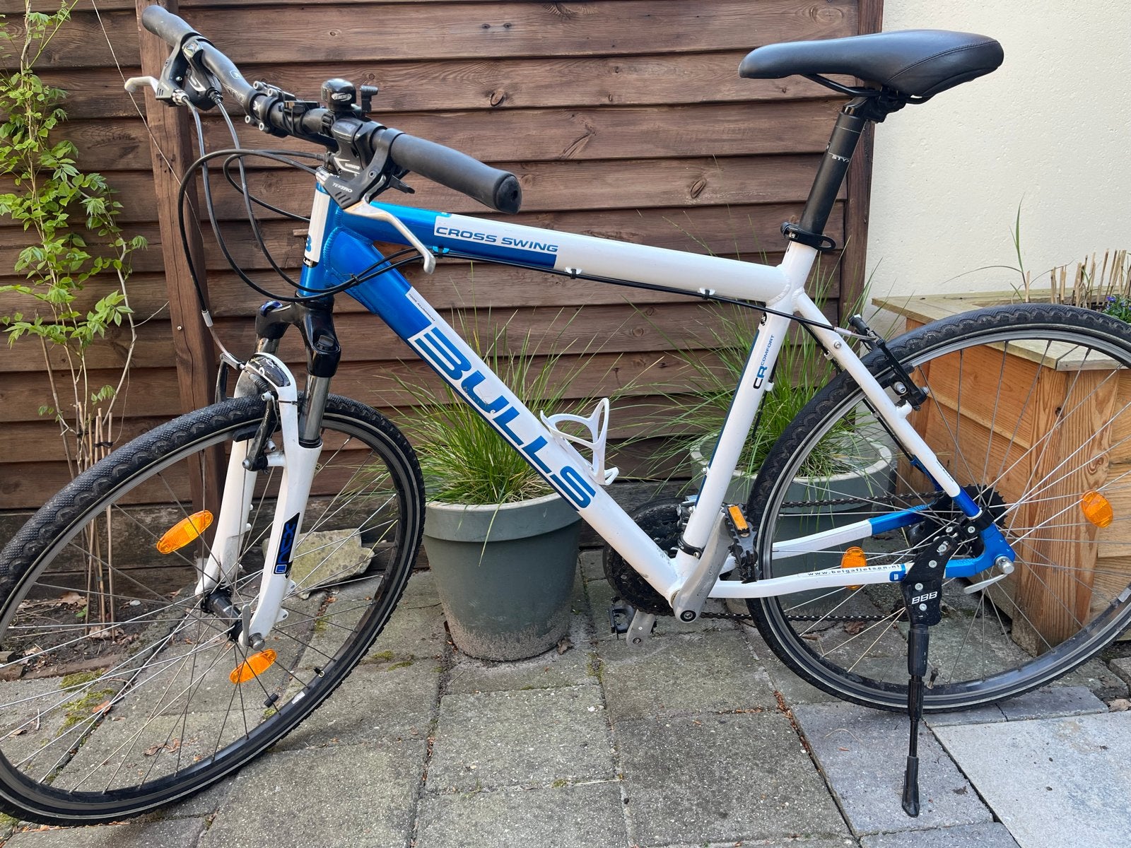 Bulls Cross Swing CR Comfort Hybride Fiets 54cm, 28 inch, Gebruikt, Vering, Velgrem