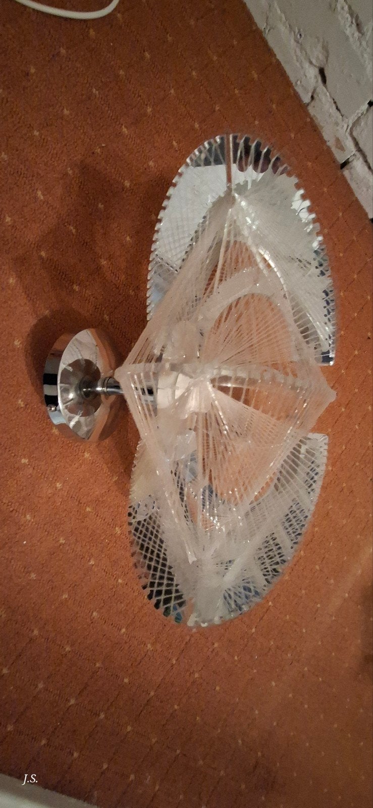 Sputnik Plafondlampen, Metaal, Wit, Overige merken, Gebruikt