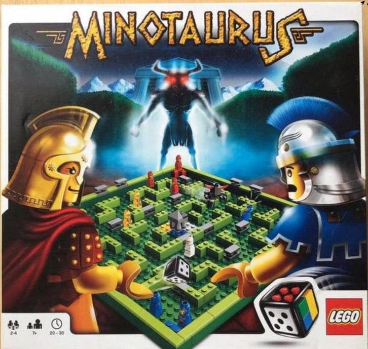 Minotaurus spel van Lego - vanaf 7 jaar - ZGAN, Ophalen of Verzenden, Zo goed als nieuw, Overige typen, Lego