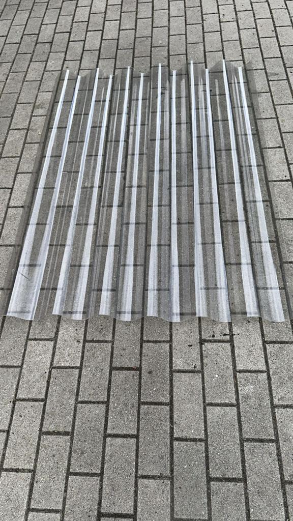 Lichtplaat/golfplaat helder PVC, Ophalen, Nieuw, Overige materialen