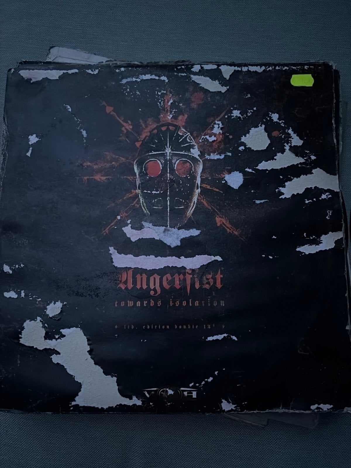 Angerfist - Towards Isolation (Limited Edition Dubbel 12"), Cd's en Dvd's, Vinyl | Pop, Dubbel-LP, Ophalen of Verzenden, Gebruikt