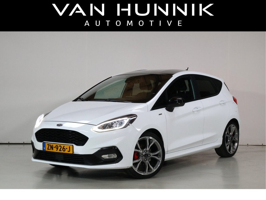 Ford Fiesta 1.0 EcoBoost ST-Line | Stoel+Stuur verwarmd | Ca, Voorwielaandrijving, Gebruikt, Origineel Nederlands, Handgeschakeld