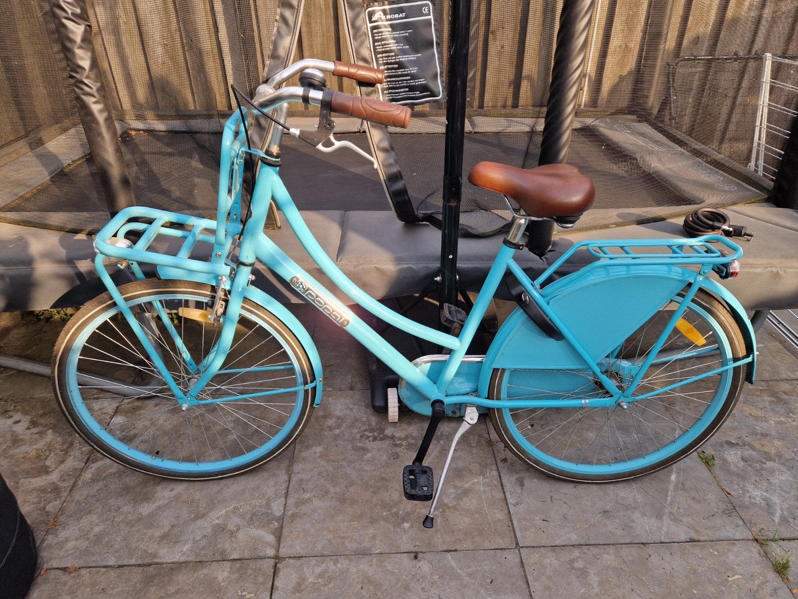 Popal transport fiets 26 inch, Fietsen en Brommers, Terugtraprem, Gebruikt, Popal transport fiets, Ophalen