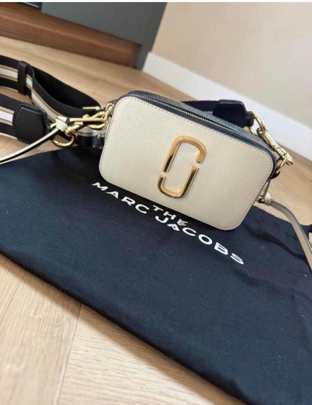 The Marc Jacobs snapshot bag, Ophalen, Zo goed als nieuw, Zwart, Schoudertasje