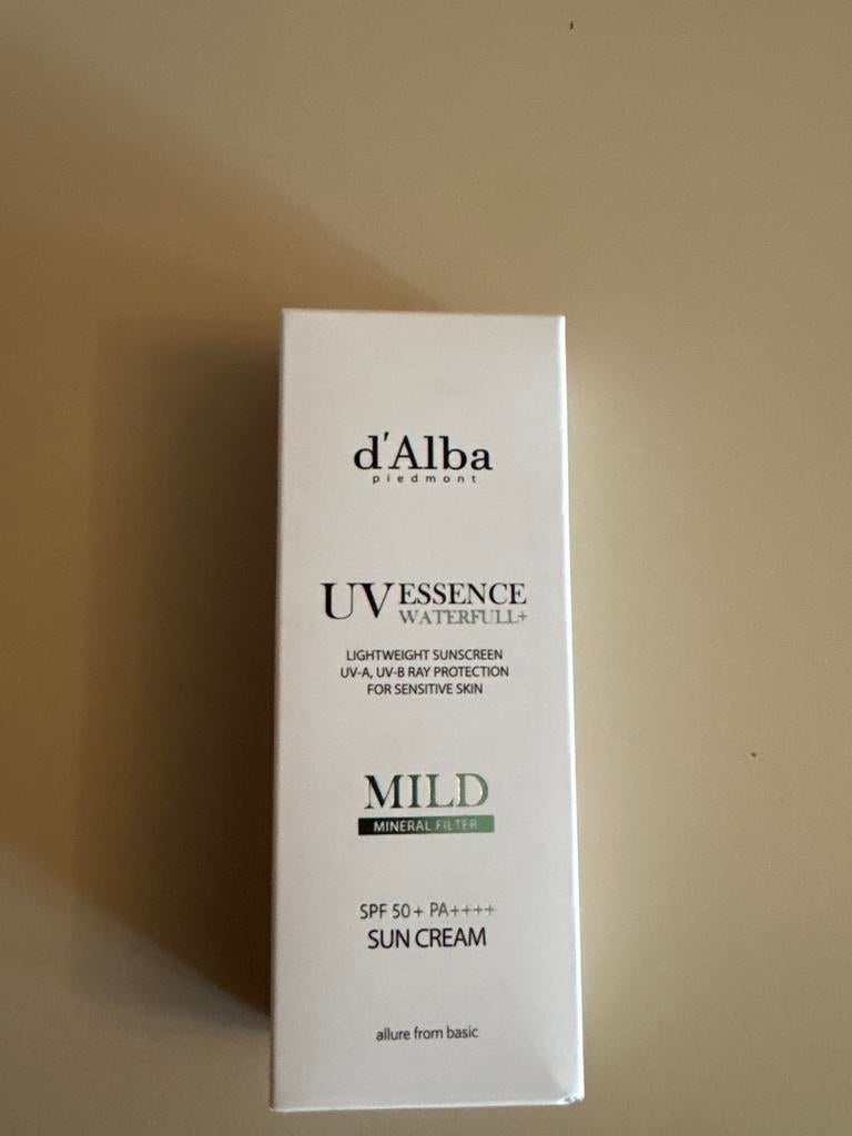 D'Alba Piedmont zonnecreme (korean skincare), Ophalen of Verzenden, Nieuw, Overige typen